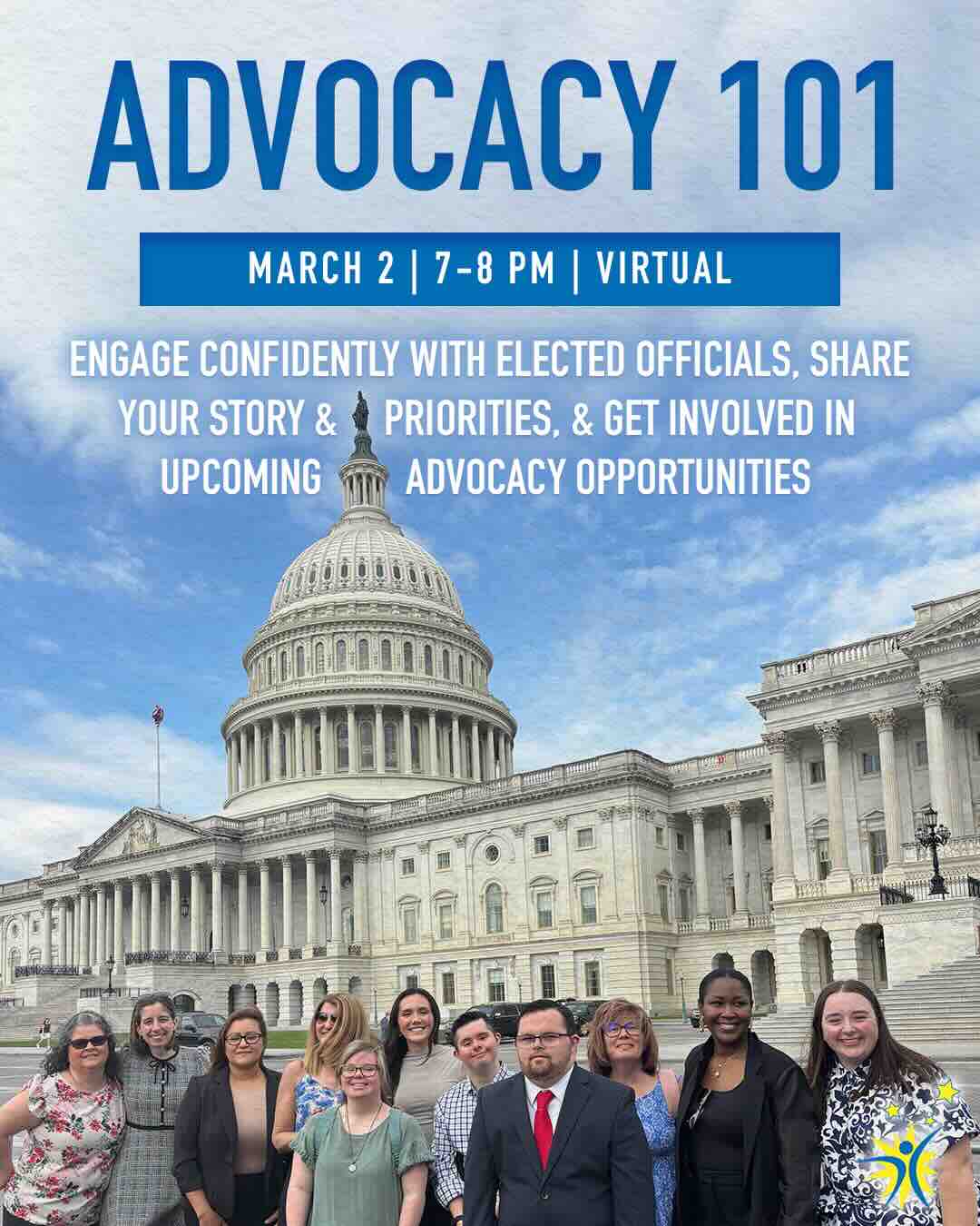Advocacy 101 Webinar Graphic