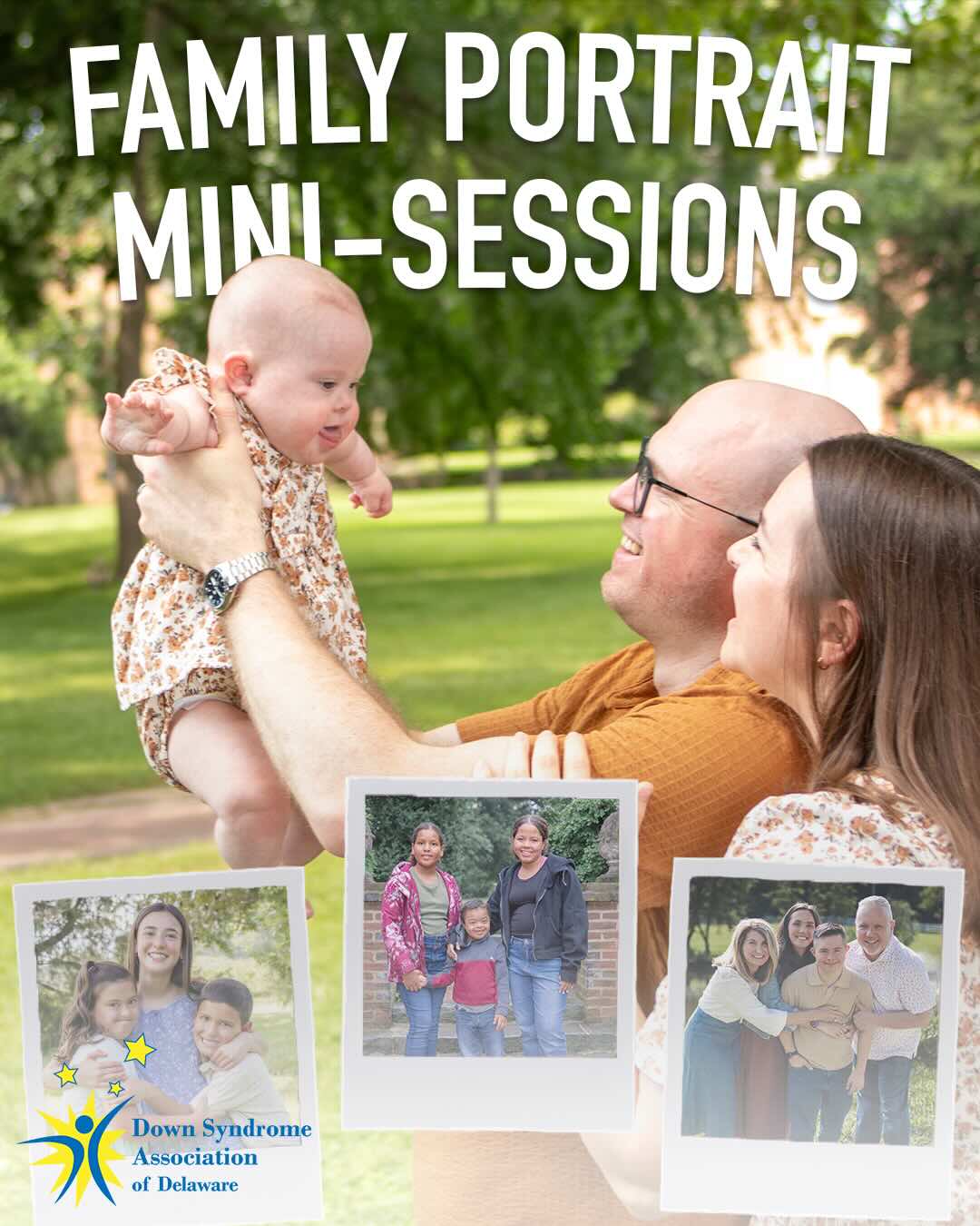 Family Portrait Mini-Sessions Graphic