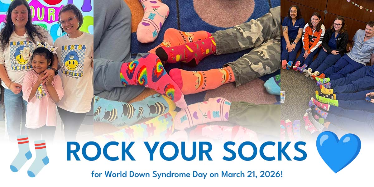 Rock Your Socks for World Down Syndrome Day
