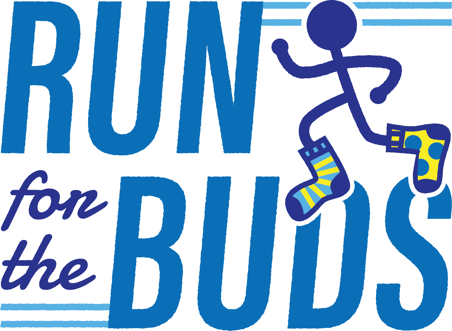 Run for the Buds Logo