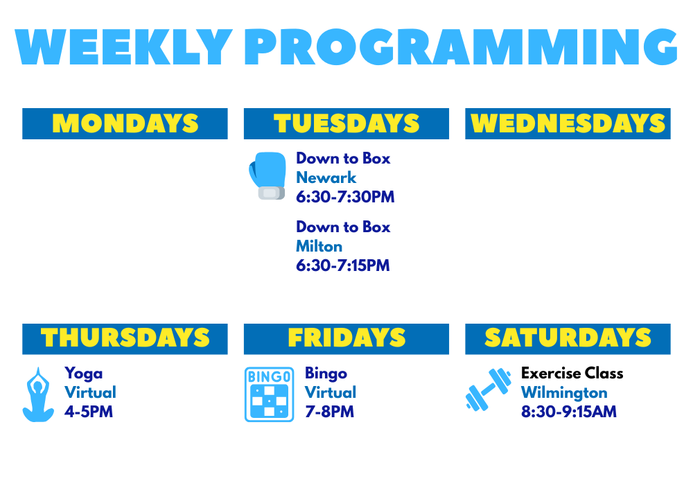 Weekly Programming
